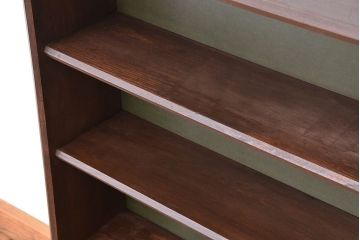 レトロ家具　★昭和レトロ　シンプルな本棚(飾り棚/ブックシェルフ)