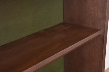 レトロ家具　★昭和レトロ　シンプルな本棚(飾り棚/ブックシェルフ)