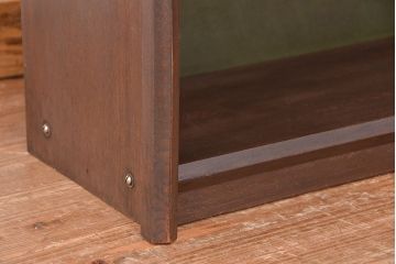 レトロ家具　★昭和レトロ　シンプルな本棚(飾り棚/ブックシェルフ)