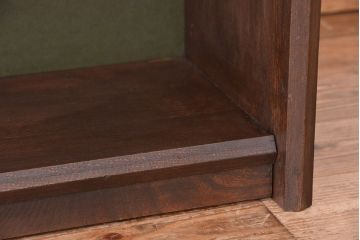 レトロ家具　★昭和レトロ　シンプルな本棚(飾り棚/ブックシェルフ)