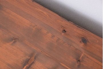 アンティーク家具　アンティーク　モールガラス脚付きローボード?(収納棚)