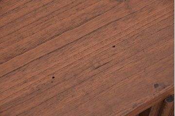 アンティーク家具　アンティーク　モールガラス脚付きローボード?(収納棚)