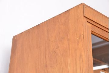 アンティーク家具　1960年頃 イギリス製 大きなシャツケース(ガラスケース/ショーケース)