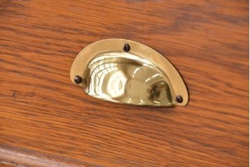 アンティーク家具　1970年頃 海外製 縦型 引き出し シャツケース(ガラスケース/ショーケース)