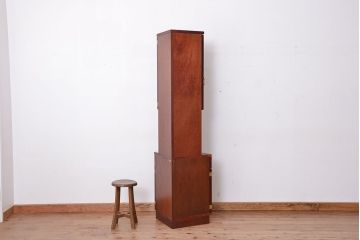 中古 カリモク コーナーラック(コーナーキャビネット)