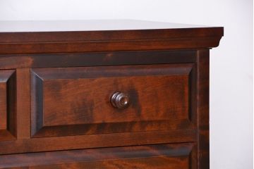 中古　北海道民芸家具　二段重ねチェスト　定価241500円　(整理箪笥)