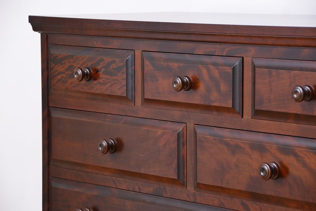 中古　北海道民芸家具　二段重ねチェスト　定価241500円　(整理箪笥)