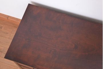 中古　北海道民芸家具　二段重ねチェスト　定価241500円　(整理箪笥)