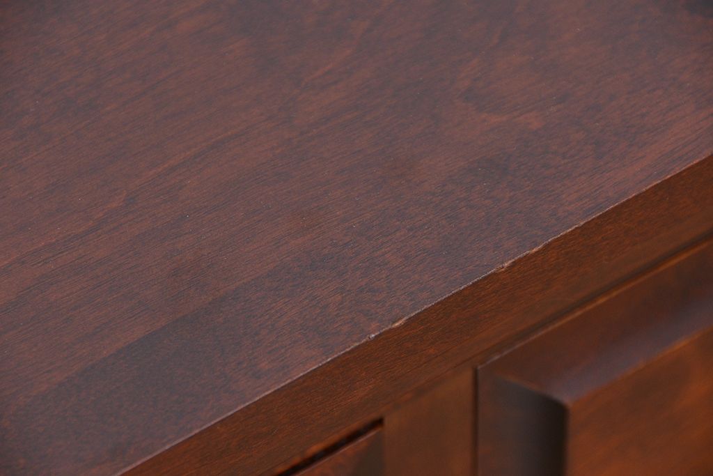 中古　北海道民芸家具　二段重ねチェスト　定価241500円　(整理箪笥)