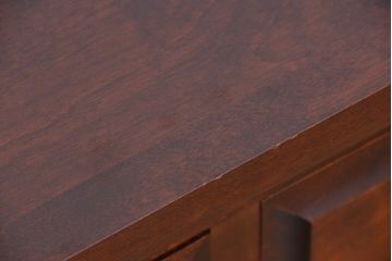 中古　北海道民芸家具　二段重ねチェスト　定価241500円　(整理箪笥)