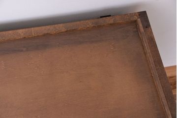 中古　北海道民芸家具　二段重ねチェスト　定価241500円　(整理箪笥)