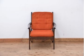 中古　ジャンク品扱い　北海道民芸家具　1Pソファ?