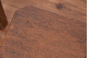 アンティーク家具　アンティーク　シンプルな角スツール　2脚セット(椅子)