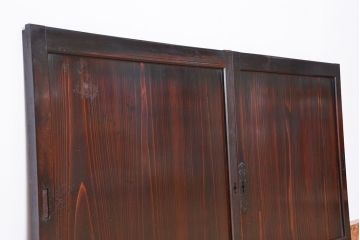 アンティーク　使い込まれた板戸　2枚セット