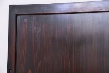 アンティーク　使い込まれた板戸　2枚セット