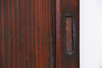 アンティーク　使い込まれた板戸　2枚セット