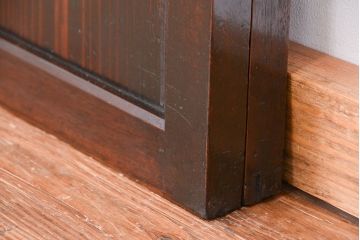 アンティーク　使い込まれた板戸　2枚セット