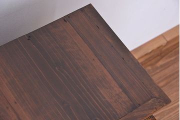 アンティーク家具　アンティーク　大正ロマン　上品な脚付き横長収納棚(ガラスケース、ショーケース)