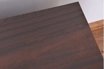 アンティーク家具　アンティーク　前面欅材のモールガラス鉄脚収納棚