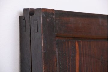 古民具・骨董　使い込まれた小さな板戸　2枚セット