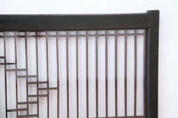 アンティーク　組子細工の格子書院戸　4枚セット?(建具)