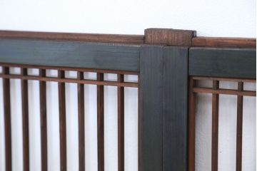 アンティーク　組子細工の格子書院戸　4枚セット?(建具)