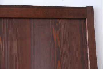 アンティーク　状態の良いダイヤガラス帯戸　4枚セット(ガラス戸、板戸)