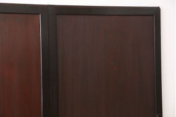 古民具・骨董　杉材1枚板　状態の良い帯戸　4枚セット(板戸)