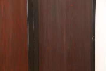 古民具・骨董　杉材1枚板　状態の良い帯戸　4枚セット(板戸)