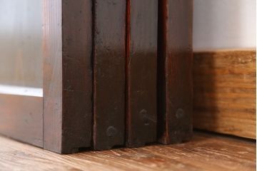 古民具・骨董　古い帯戸　4枚セット?(引き戸、板戸)