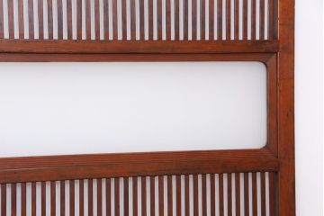 ★アンティーク　古い木の格子戸　2枚セット