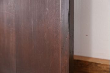 古民具・骨董　4枚九尺幅　極上・上手物　裏障子付き万本格子戸　4枚セット