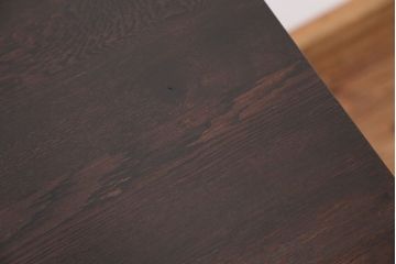 アンティーク家具　アンティーク　古いタモ材のシンプルで上品な平机(テーブル)