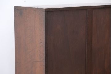 アンティーク家具　アンティーク　古い図書館の重厚脚付きカードケース(書類棚/チェスト/引き出し/ドロワー/図書館/図書室)