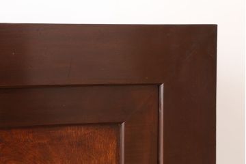 アンティーク家具　古民具・骨董 六尺 上手物!杢目の素晴らしい時代箪笥ローボード(食器棚、水屋箪笥、テレビ台、キャビネット、収納棚)