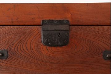 アンティーク家具　古民具・骨董 明るい色合いの収納箪笥サイドボード(水屋箪笥、食器棚、収納棚)