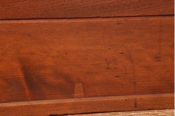 アンティーク家具　古民具・骨董 明るい色合いの収納箪笥サイドボード(水屋箪笥、食器棚、収納棚)