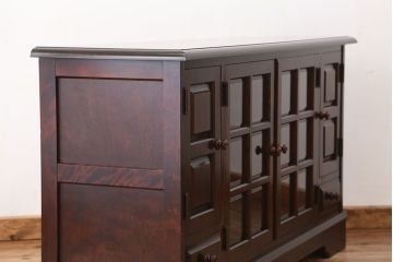 中古　北海道民芸家具　サイドボード　定価約26万