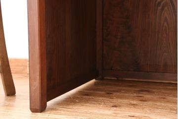 アンティーク家具　アンティーク　古い木のカウンター式片袖机(テーブル/作業台)