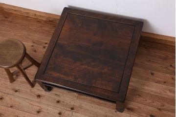 アンティーク家具　古民具・骨董　唐木製　古い座卓