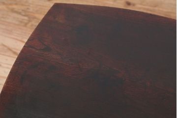 アンティーク家具　アンティーク　古い栓材の小さな角ちゃぶ台?