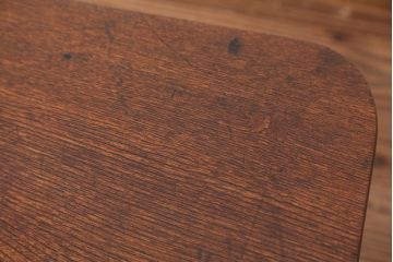 アンティーク家具　アンティーク　古い栓材の小さな角ちゃぶ台?