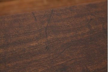 アンティーク家具　アンティーク　古い栓材の小さな角ちゃぶ台?