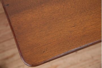 アンティーク家具　アンティーク　古い栓材の角ちゃぶ台