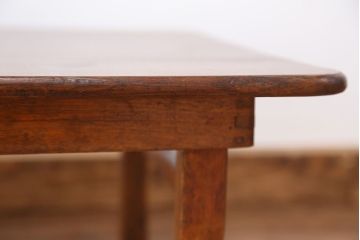 アンティーク家具　アンティーク　古い栓材の角ちゃぶ台