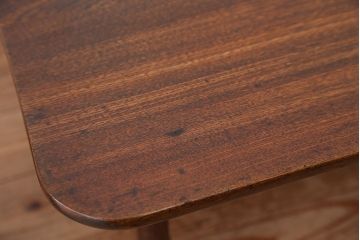 アンティーク家具　アンティーク　古い栓材の角ちゃぶ台?