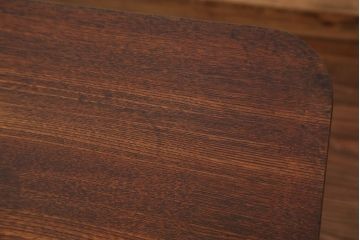 アンティーク家具　アンティーク　古い栓材の角ちゃぶ台?