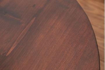 アンティーク家具　アンティーク　古い木の小さな丸ちゃぶ台?