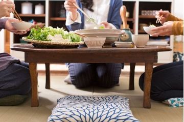 アンティーク家具　アンティーク　古い栓材!丸ちゃぶ台