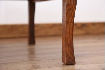 アンティーク家具　アンティーク　古い栓材!丸ちゃぶ台
